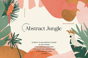 Abstract Jungle Shapes&Compositions