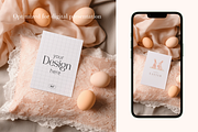 Rococo Lace 5x7 Easter Card Mockup, a Product Mockup by Serenefeeling (Thumbnail 5 of 6)