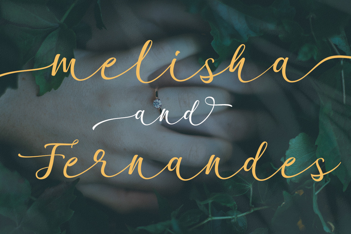 Garnita Script, a Script Font by ALIVECREATIVE (Photo 4 of 5)