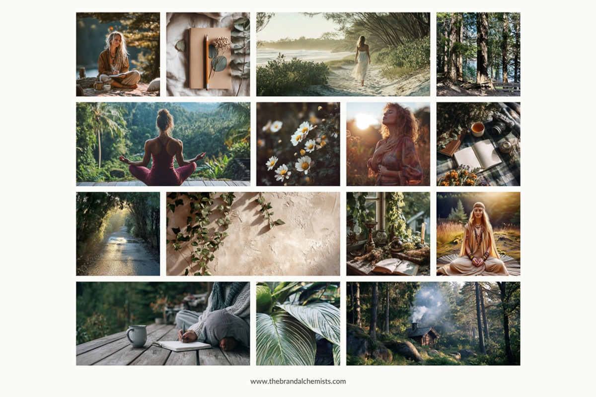Mother Earth Brand System + UI Kit, an UI Kit Template by The Brand Alchemists (Photo 8 of 12)