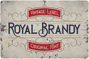 Royal Brandy typeface, a Script Font by VozzyStock (Thumbnail 3 of 7)