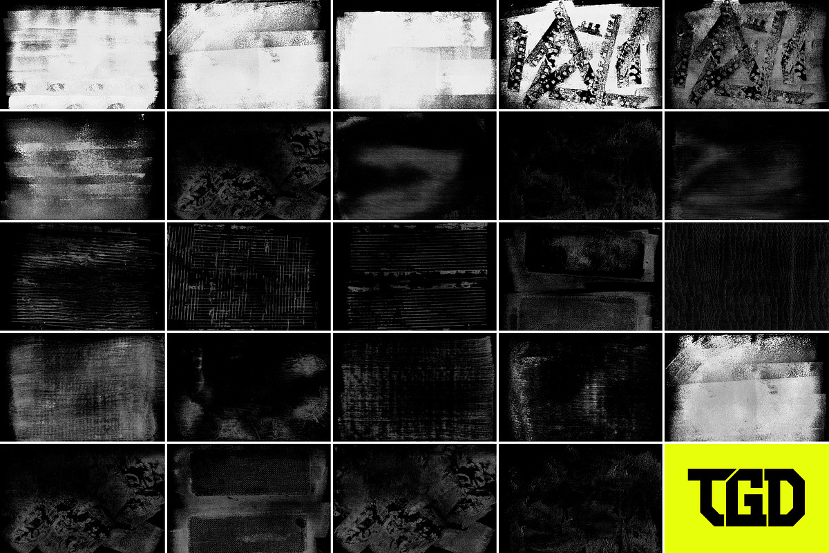 Painted Grunge Textures, a Texture Graphic by Tim Gould Design (Photo 2 of 10)