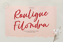 Rouligue Filondra Casual Handwritten