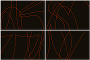 Contour edgy vector illustration, a Texture Graphic by Oleg and Katja (Thumbnail 4 of 26)