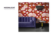 Moonlight Floral seamless patterns, a Pattern Graphic by AnnArt (Thumbnail 7 of 8)