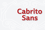 Cabrito Sans, a Sans Serif Font by insigne (Thumbnail 1 of 5)