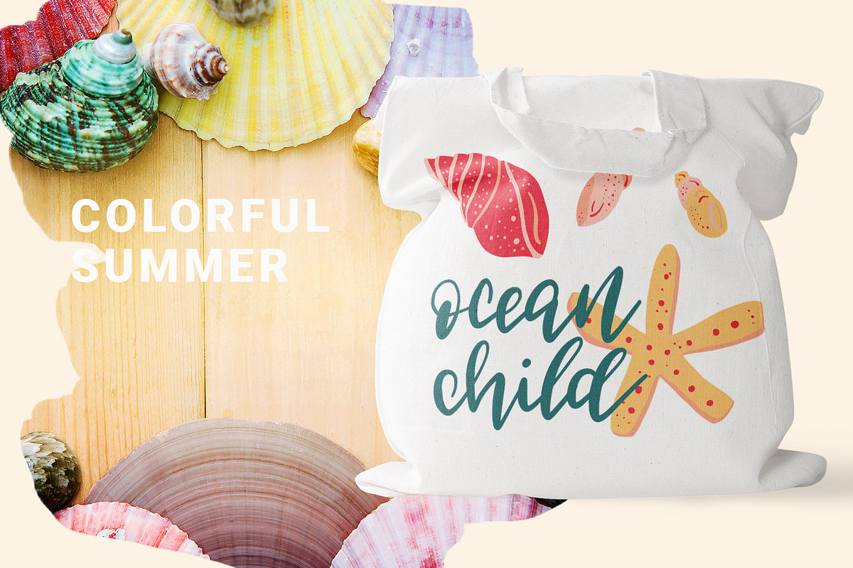 Beach Vibes - Summer design kit, an Object Graphic by Gray Cat Graphics (Photo 8 of 14)