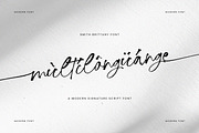 Smith Brittany Signature Script Font, a Script Font by Typoraith Co (Thumbnail 11 of 15)