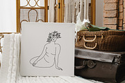 Body Positive. Line Art Female Body, a Healthcare Illustration by AnMark (Thumbnail 10 of 10)