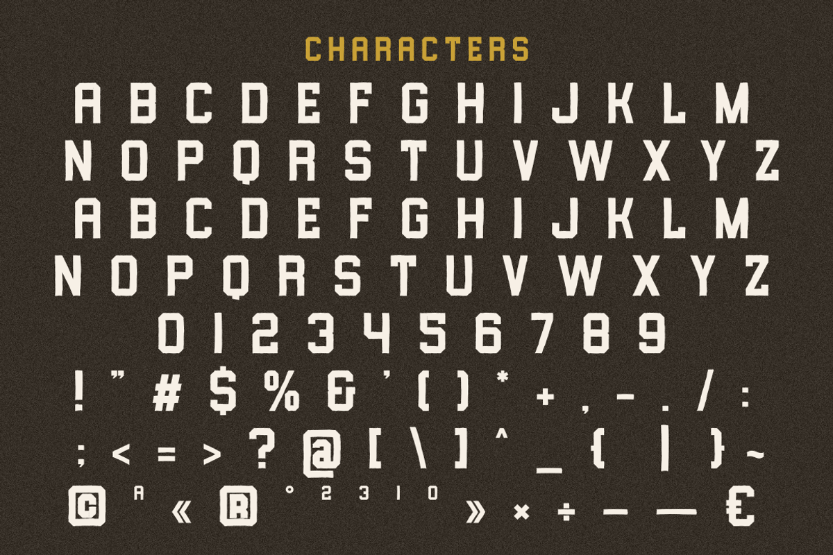 Athletic College - Vintage Sport, a Slab Serif Font by Masyafi Studio (Photo 2 of 8)