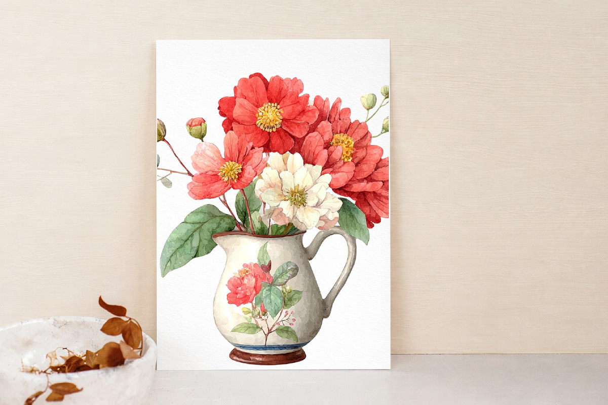 Watercolor Farm Clipart Set, an Illustration by Libby Wishes (Photo 6 of 7)