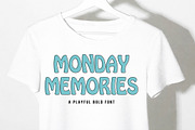 Monday Memories, a Serif Font by Aura Typeface (Thumbnail 4 of 9)