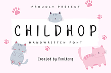 Childhop - Playful Handwritten Font