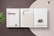 Fashion Postcard Flyers, a Flyer Template by Proonty (Thumbnail 2 of 3)