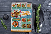 Kids Menu flyer template, a Flyer Template by imadeDesign (Thumbnail 3 of 3)