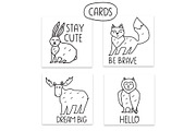 Forest animals for kids, an Animal Illustration by cutelevindesign (Thumbnail 6 of 10)