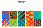 BRICKS-Geometric Pattern Collection, a Pattern Graphic by Katedsgn (Thumbnail 7 of 12)