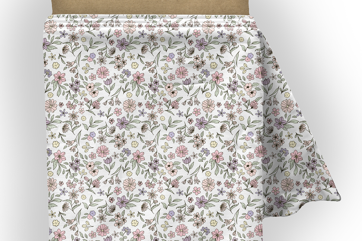 Lilac Meadow Seamless Pattern, a Pattern Graphic by OwlAndFern (Photo 4 of 14)