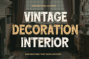 Kianubi - Vintage Font Typeface, a Sans Serif Font by MaikoHatta (Thumbnail 7 of 8)