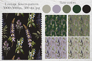 Lupine. Vintage botanical atlas, a Pattern Graphic by Antikva17 (Thumbnail 8 of 12)