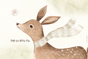 Winter Woodland, an Animal Illustration by Flora+Bear (Thumbnail 5 of 6)