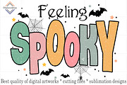 Retro Halloween Sublimation - 20 PNG, a Decorative Illustration by DiamondShop (Thumbnail 10 of 11)