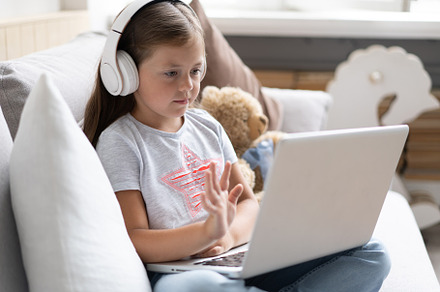 Online education, a School & Education Photo by OPOLJA