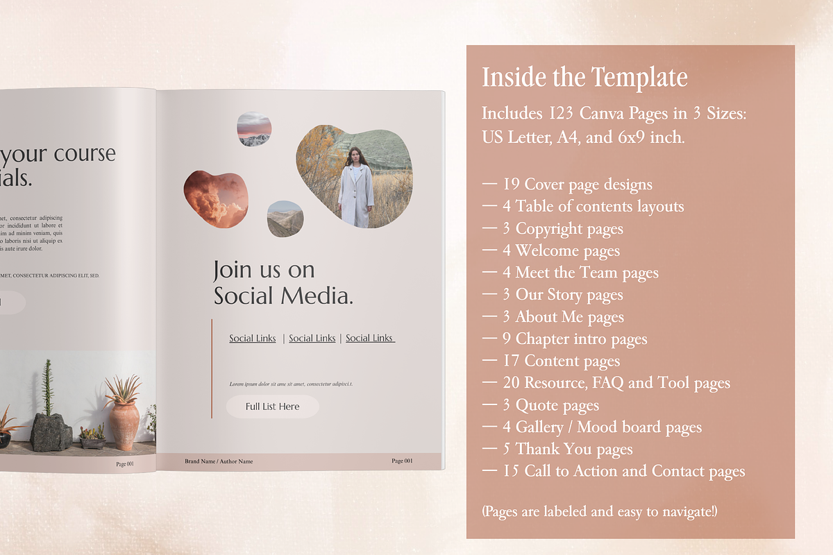 A U R O R A | eBook Canva Template, a Templates & Theme by Hayes Edit Studio (Photo 11 of 13)