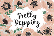 Pretty Poppies Flower Designs, an Illustration by Dizzign (Thumbnail 5 of 5)