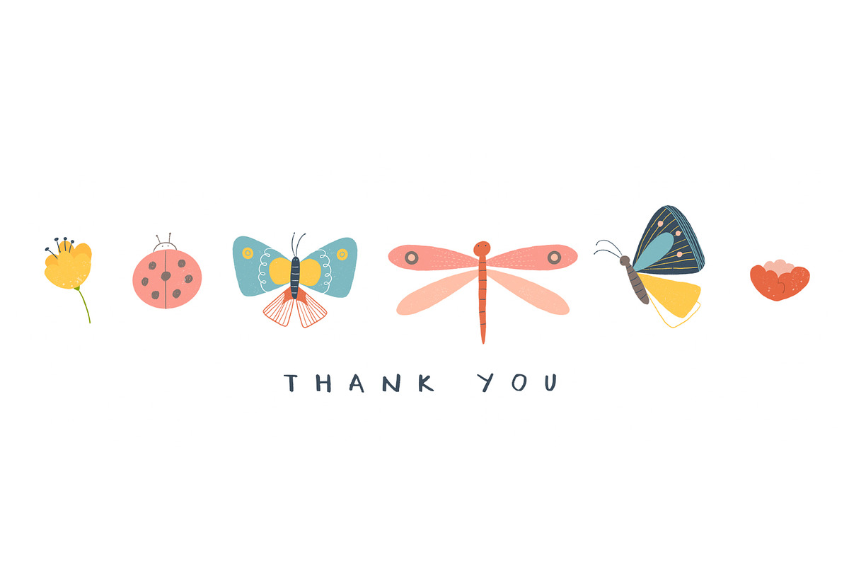 Cute Spring Bugs, a Pattern Graphic by Petit Citizen Design (Photo 6 of 6)