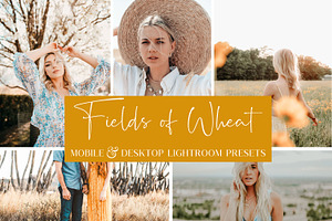 5 FIELDS OF WHEAT LIGHTROOM PRESETS