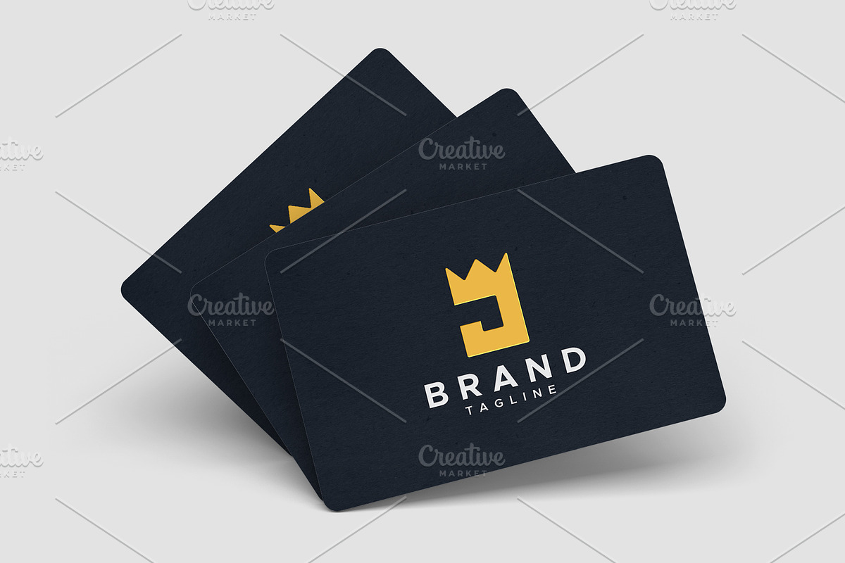 Letter J crown king logo design, a Branding & Logo Template by Amadul11 (Photo 3 of 5)