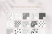 50 Hand-Drawn Dot & Stripe Patterns, a Pattern Graphic by Artec Maison (Thumbnail 2 of 19)