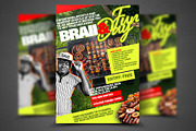 Church Braai & Fun Day Flyer Templat, a Social Media Template by church flyer templates (Thumbnail 1 of 10)