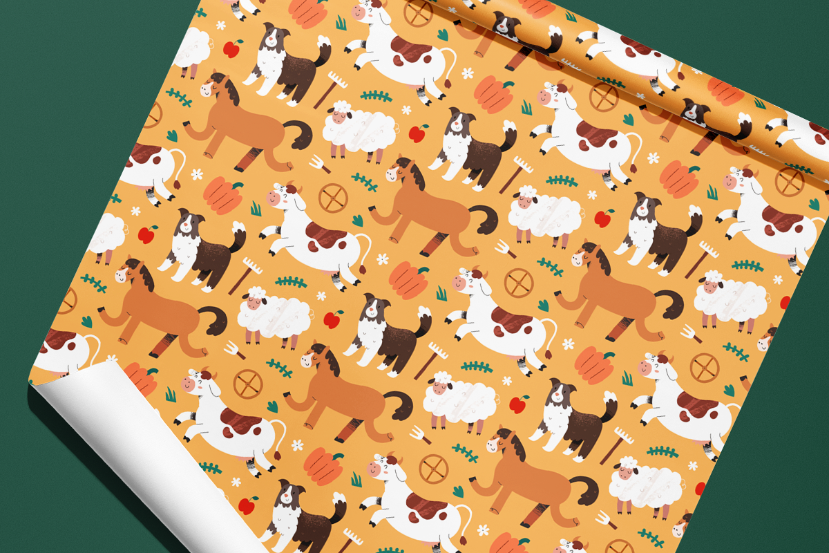 Farm animals cute illustrations, an Animal Illustration by Fave Brush (Photo 10 of 14)