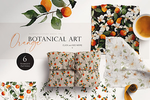 Watercolor Bundle -Orange Collection