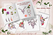 Wild soul - boho style watercolor, an Animal Illustration by Where summer is (Thumbnail 4 of 11)