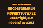Erjas - Cartoon Font, a Sans Serif Font by lelevien (Thumbnail 3 of 4)