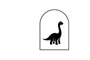Cute dinosaur nursery decor design, an Illustration by Amazin_art (Thumbnail 20 of 31)