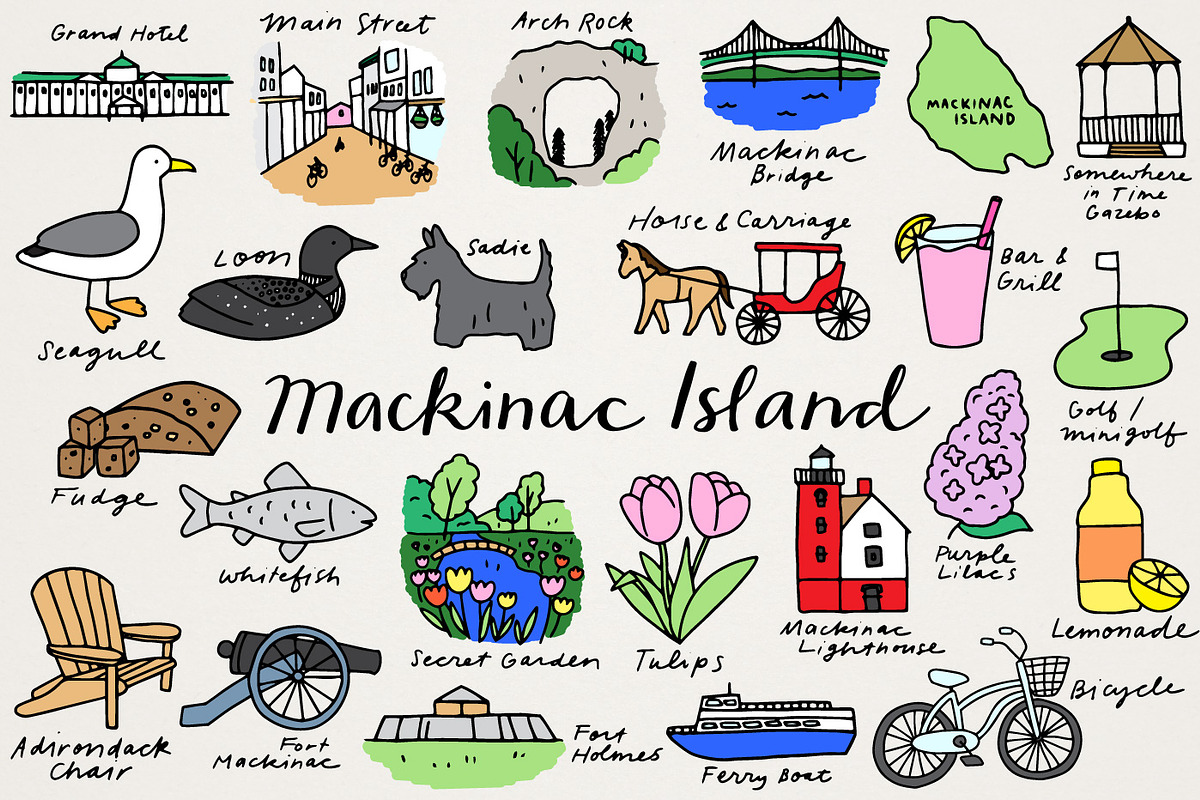 US States & Cities Art MegaPack, an Object Illustration by Lemonade Pixel (Photo 10 of 10)