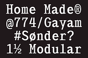 403 Felgrit, a Slab Serif Font by 403 Type Foundry (Thumbnail 2 of 15)