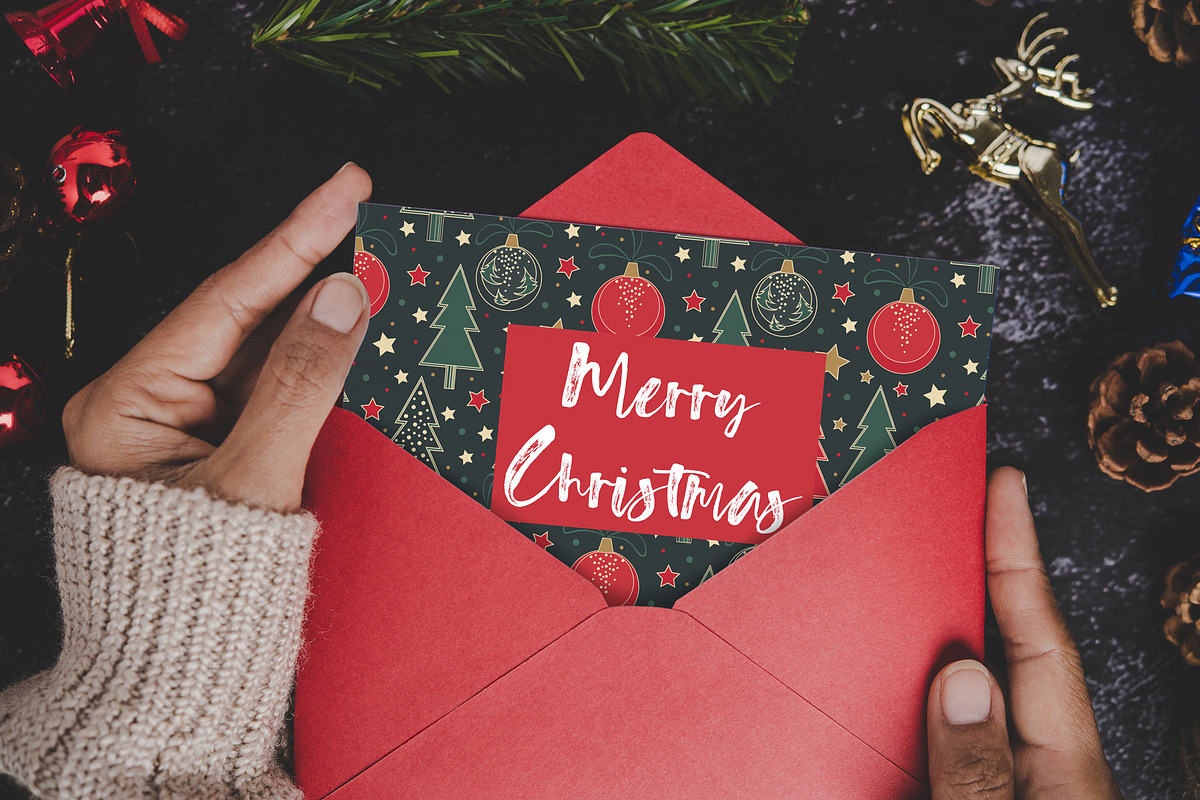 Christmas seamless patterns, a Pattern Graphic by JuliaBadeeva (Photo 7 of 7)
