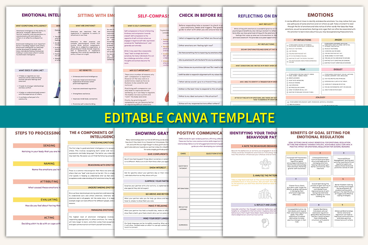 Emotion Processing Worksheets preview 6