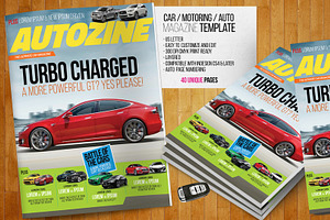Car Magazine Template