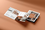 Square Bifold Brochure Mockup, a Books & Magazine Mockup by Mockup Supper (Thumbnail 6 of 13)