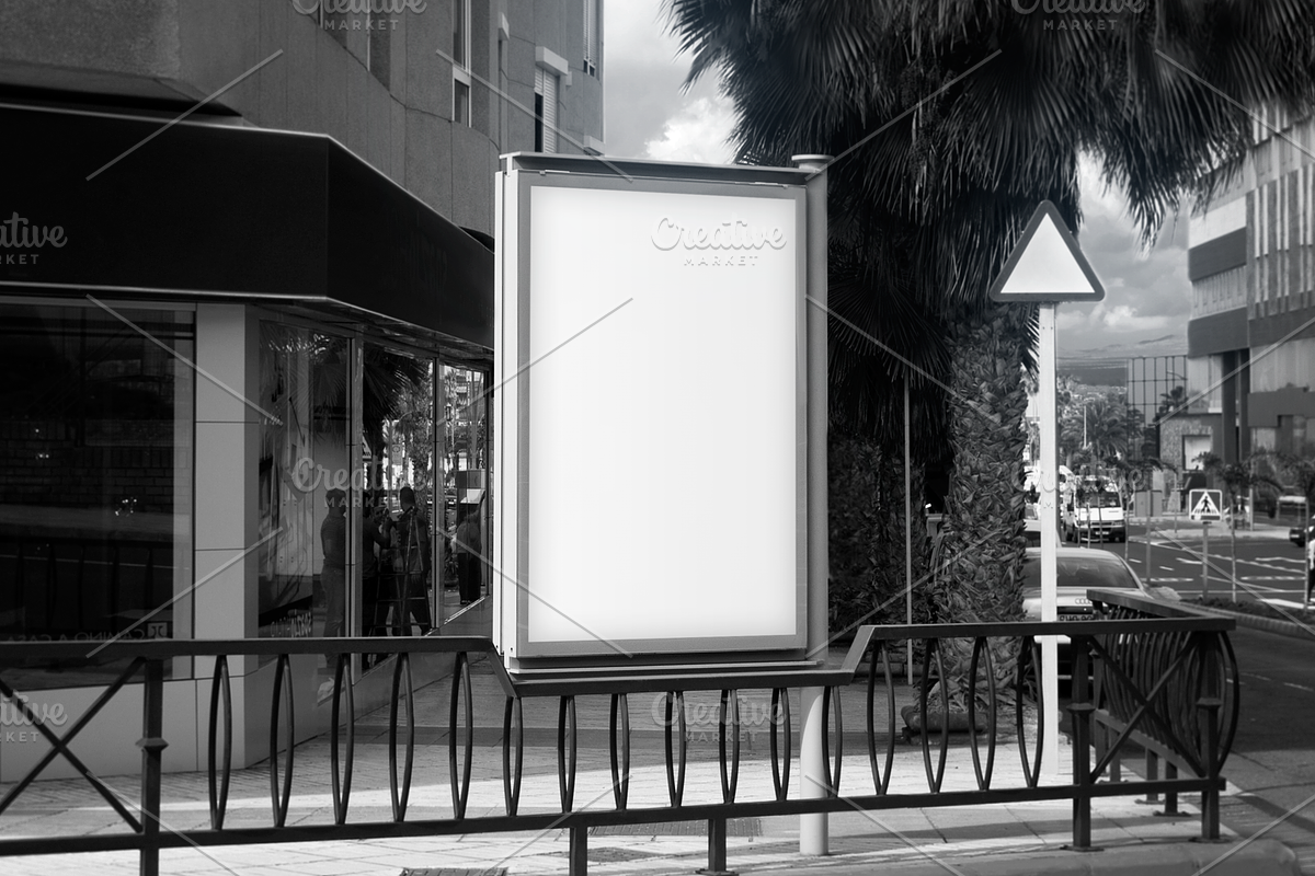 Urban Flyer Poster Billboard Mockup, a Print Template by Giallo (Photo 2 of 9)