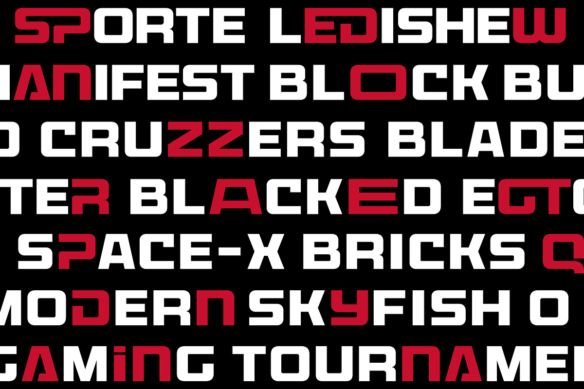 Microsport Bold Display Fonts, a Sans Serif Font by Namara Creative Studio (Photo 9 of 10)