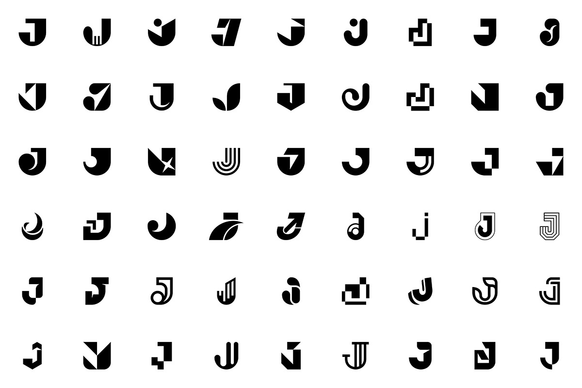 Set of letter J logo, a Branding & Logo Template by NataliiaVolyk (Photo 2 of 3)