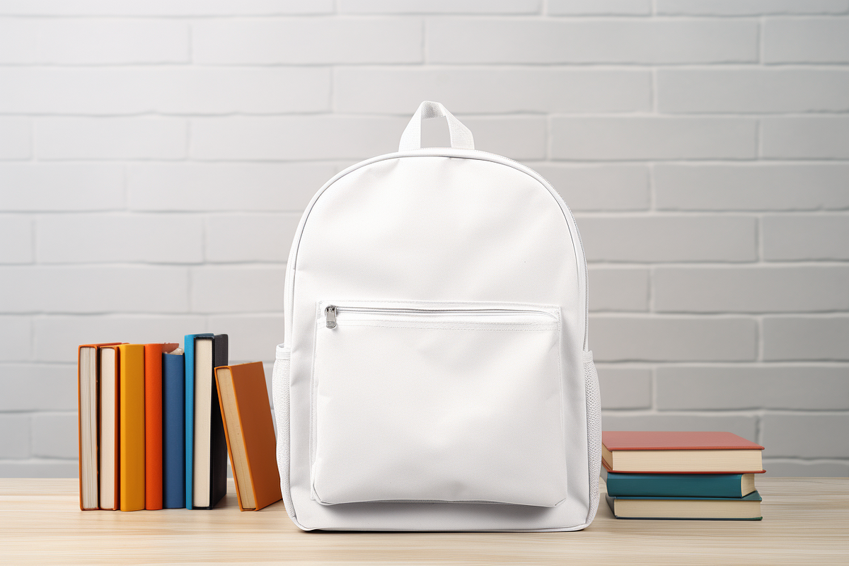 School bagpack mockup design, a Product Mockup by Raihan Rahman (Photo 2 of 8)