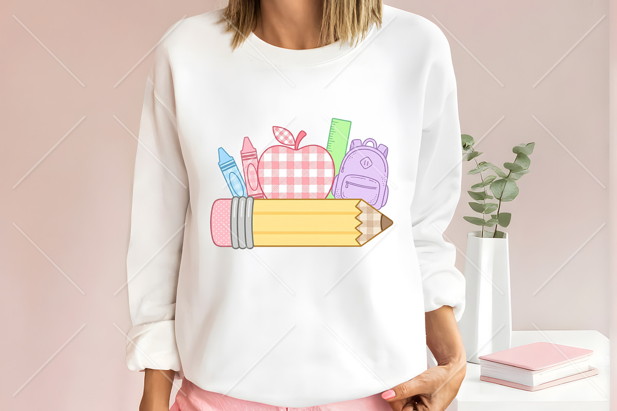 Preppy Back To School PNG, a Seasonal Illustration by Canvas Craft (Photo 3 of 5)